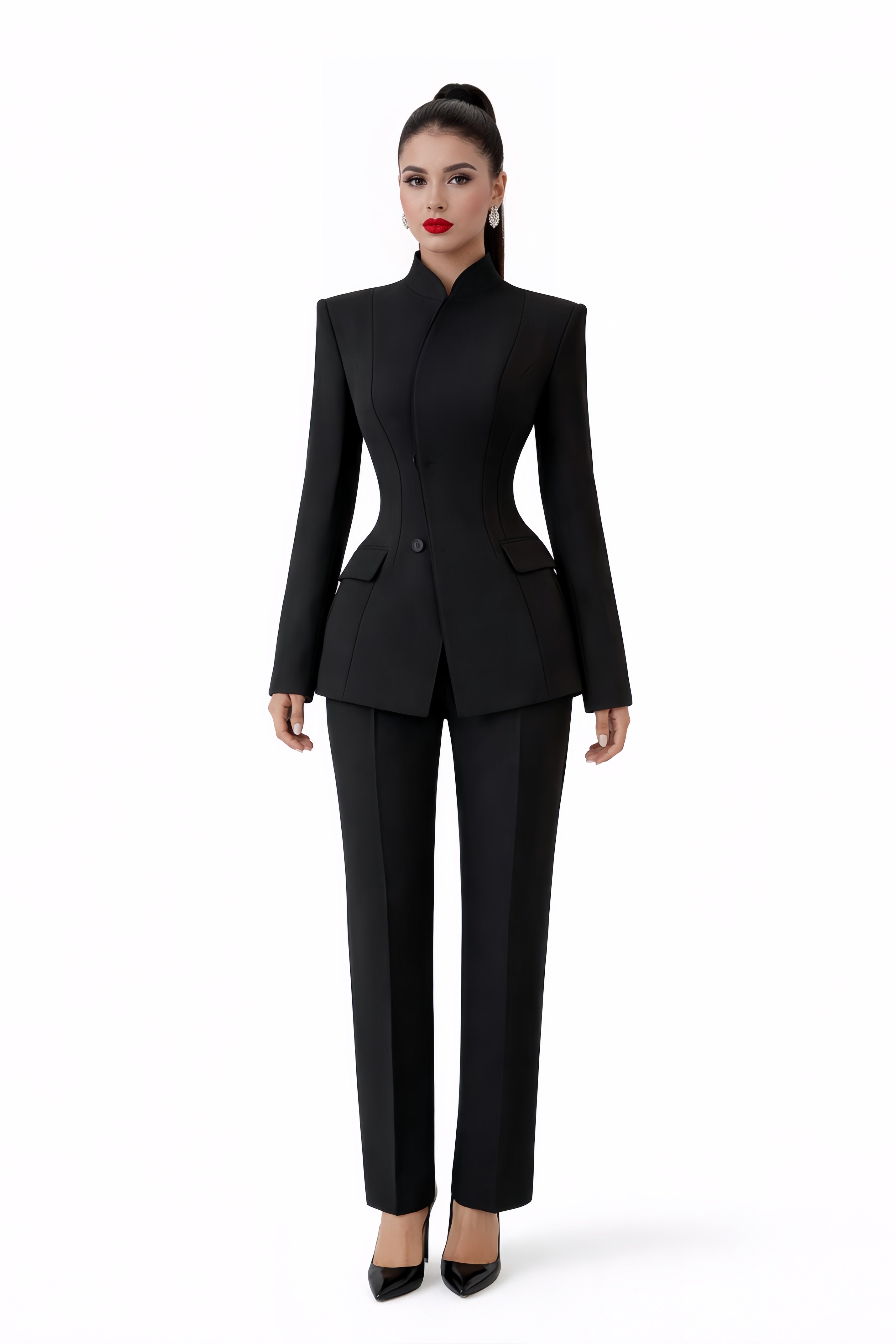 Ensemble Blazer Chic Femme – SELNESS ÉLÉGANCE